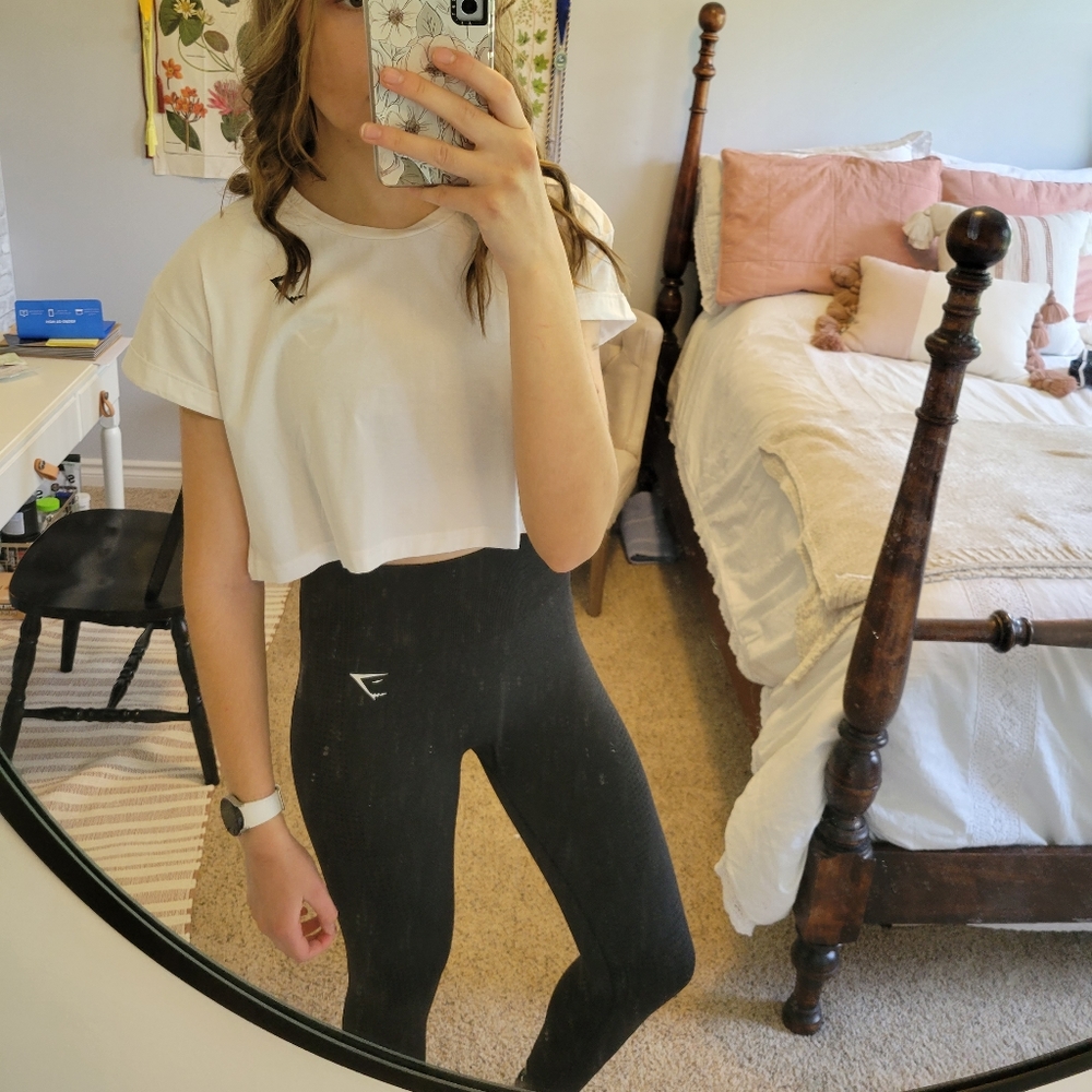 Gymshark Black High Waisted Vital Seamless Leggings